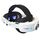 Per Meta Quest 3 Cuffie pieghevoli regolabili con effetto di illuminazione RGB ricaricabili USB (Elite) Per Meta Quest 3 Cuffie pieghevoli regolabili con effetto di illuminazione RGB ricaricabili USB (Elite)