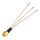 Ponticello cavo prolunga antenna WIFI 1 in 3 IPX a RPSMAJ RG178 (15 cm)