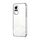 Per vivo X60 Custodia per telefono con schermo curvo con placcatura trasparente e foro fine (Argento) Per vivo X60 Custodia per telefono con schermo curvo con placcatura trasparente e foro fine (Argento)