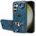 Per Samsung Galaxy S24+ 5G Custodia per telefono con anello per slot per schede in vitello (blu) Per Samsung Galaxy S24+ 5G Custodia per telefono con anello per slot per schede in vitello (blu)
