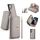Per Samsung Galaxy S22 Ultra 5G Custodia a tracolla multifunzionale con cerniera Portafoglio in pelle Litchi (Grigio) Per Samsung Galaxy S22 Ultra 5G Custodia a tracolla multifunzionale con cerniera Portafoglio in pelle Litchi (Grigio)