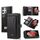 Per Samsung Galaxy S23+ 5G Custodia multifunzionale in pelle con cerniera a portafoglio (nera) Per Samsung Galaxy S23+ 5G Custodia multifunzionale in pelle con cerniera a portafoglio (nera)