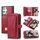Per Samsung Galaxy S24+ 5G Custodia multifunzionale in pelle con cerniera a portafoglio (rossa) Per Samsung Galaxy S24+ 5G Custodia multifunzionale in pelle con cerniera a portafoglio (rossa)