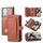 Per Samsung Galaxy S24 5G Custodia multifunzionale in pelle con cerniera a portafoglio (arancione) Per Samsung Galaxy S24 5G Custodia multifunzionale in pelle con cerniera a portafoglio (arancione)