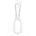 Per Samsung Galaxy SmartTag2 Custodia per PC con prevenzione della perdita con blocco di sicurezza a filo, colore: bianco Per Samsung Galaxy SmartTag2 Custodia per PC con prevenzione della perdita con blocco di sicurezza a filo, colore: bianco