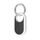 Per Samsung Galaxy SmartTag2 Tracker Custodia protettiva in silicone semiavvolta con anello di sospensione in metallo (bianco) Per Samsung Galaxy SmartTag2 Tracker Custodia protettiva in silicone semiavvolta con anello di sospensione in metallo (bianco)