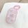 Per Samsung Galaxy SmartTag2 Custodia trasparente con custodia protettiva per immagini colorate, colore: rosa Smiley Love Per Samsung Galaxy SmartTag2 Custodia trasparente con custodia protettiva per immagini colorate, colore: rosa Smiley Love