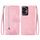 Custodia per telefono in pelle con cerniera fiore goffrato per Honor 100 (rosa) Custodia per telefono in pelle con cerniera fiore goffrato per Honor 100 (rosa)