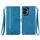 Custodia per telefono in pelle con cerniera fiore goffrato per Honor 100 (blu) Custodia per telefono in pelle con cerniera fiore goffrato per Honor 100 (blu)