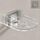 Staffa per telecamera montata a parete Traceless Scaffale per router di sorveglianza domestico senza perforazione (trasparente) Staffa per telecamera montata a parete Traceless Scaffale per router di sorveglianza domestico senza perforazione (trasparente)
