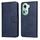 Per OPPO Reno 11 5G Global Classic Custodia in pelle flip con texture di vitello (blu) Per OPPO Reno 11 5G Global Classic Custodia in pelle flip con texture di vitello (blu)