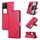 Per vivo S18 Pro AZNS Custodia per cellulare in pelle con texture in pelle di pecora (rossa) Per vivo S18 Pro AZNS Custodia per cellulare in pelle con texture in pelle di pecora (rossa)
