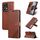 Custodia per telefono in pelle flip con texture in pelle di pecora AZNS per Honor 90 GT (marrone) Custodia per telefono in pelle flip con texture in pelle di pecora AZNS per Honor 90 GT (marrone)