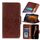 Custodia per telefono in pelle flip con texture nappa per Honor X7B / Huawei Enjoy 50 Plus (marrone) Custodia per telefono in pelle flip con texture nappa per Honor X7B / Huawei Enjoy 50 Plus (marrone)