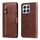 Custodia per cellulare in pelle con cerniera alla moda per Honor X8b (marrone) Custodia per cellulare in pelle con cerniera alla moda per Honor X8b (marrone)