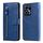 Custodia per cellulare in pelle con cerniera alla moda per Honor 90 GT (blu)