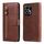 Custodia per cellulare in pelle con cerniera alla moda per Honor 90 GT (marrone) Custodia per cellulare in pelle con cerniera alla moda per Honor 90 GT (marrone)