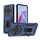 Custodia per telefono PC ibrida TPU Camshield Robot per Honor X40 5G (blu)