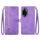 Custodia per telefono in pelle con cerniera fiore in rilievo per Honor 100 Pro (viola) Custodia per telefono in pelle con cerniera fiore in rilievo per Honor 100 Pro (viola)