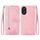 Custodia per telefono in pelle con cerniera fiore goffrato per Honor X5 Plus (rosa) Custodia per telefono in pelle con cerniera fiore goffrato per Honor X5 Plus (rosa)