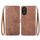 Custodia per telefono in pelle con cerniera fiore goffrato per Honor X5 Plus (marrone) Custodia per telefono in pelle con cerniera fiore goffrato per Honor X5 Plus (marrone)