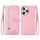 Custodia per telefono in pelle con cerniera fiore goffrato per Honor X50i+ (rosa) Custodia per telefono in pelle con cerniera fiore goffrato per Honor X50i+ (rosa)