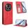 Custodia per telefono in pelle con texture retrò con fibbia magnetica per Honor Magic6 Pro 5G (rossa) Custodia per telefono in pelle con texture retrò con fibbia magnetica per Honor Magic6 Pro 5G (rossa)