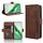 Per Honor Magic6 5G Pelle di vitello Texture Slot per schede Custodia in pelle per telefono (marrone) Per Honor Magic6 5G Pelle di vitello Texture Slot per schede Custodia in pelle per telefono (marrone)