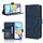 Per Honor Play 50 Plus Custodia per telefono in pelle con texture di vitello e slot per schede (blu) Per Honor Play 50 Plus Custodia per telefono in pelle con texture di vitello e slot per schede (blu)