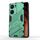 Per vivo iQOO Neo9 5G Punk Armor 2 in 1 PC + custodia per telefono in TPU con supporto (verde) Per vivo iQOO Neo9 5G Punk Armor 2 in 1 PC + custodia per telefono in TPU con supporto (verde)
