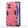 Per vivo S18E 5G Punk Armor 2 in 1 PC + custodia per telefono TPU con supporto (rosso chiaro) Per vivo S18E 5G Punk Armor 2 in 1 PC + custodia per telefono TPU con supporto (rosso chiaro)