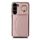 Per Samsung Galaxy S23+ 5G YM007 Custodia per porta carte con anello Skin Feel Custodia per telefono (oro rosa) Per Samsung Galaxy S23+ 5G YM007 Custodia per porta carte con anello Skin Feel Custodia per telefono (oro rosa)