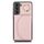 Custodia per telefono con custodia ad anello per Samsung Galaxy S22 5G YM007 (oro rosa) Custodia per telefono con custodia ad anello per Samsung Galaxy S22 5G YM007 (oro rosa)