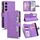 Custodia per telefono in pelle con cerniera texture litchi per Samsung Galaxy S24+ 5G (viola) Custodia per telefono in pelle con cerniera texture litchi per Samsung Galaxy S24+ 5G (viola)