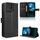 Per ASUS ROG Phone 8 Pro Custodia in pelle con texture diamante (nera)