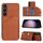 Custodia per Samsung Galaxy S24+ 5G Skin Feel PU + TPU + slot per schede PC (marrone) Custodia per Samsung Galaxy S24+ 5G Skin Feel PU + TPU + slot per schede PC (marrone)