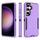 Per Samsung Galaxy S24+ 5G 2 in 1 custodia magnetica per PC + TPU (viola+nero) Per Samsung Galaxy S24+ 5G 2 in 1 custodia magnetica per PC + TPU (viola+nero)