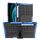 Per Samsung Galaxy Tab S9 FE Tire Texture TPU + custodia per tablet PC con supporto (blu) Per Samsung Galaxy Tab S9 FE Tire Texture TPU + custodia per tablet PC con supporto (blu)