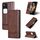 Custodia per telefono in pelle magnetica con texture di vitello AZNS per vivo S18 Pro (marrone scuro) Custodia per telefono in pelle magnetica con texture di vitello AZNS per vivo S18 Pro (marrone scuro)