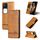 Per vivo S18 Pro AZNS Custodia magnetica in pelle di vitello con texture (marrone chiaro) Per vivo S18 Pro AZNS Custodia magnetica in pelle di vitello con texture (marrone chiaro)