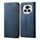 Custodia per telefono in pelle flip con texture denim per Honor Magic6 (blu) Custodia per telefono in pelle flip con texture denim per Honor Magic6 (blu)