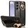 Custodia per cellulare con retro in pelle e cinturino per Samsung Galaxy S24 5G (nera) Custodia per cellulare con retro in pelle e cinturino per Samsung Galaxy S24 5G (nera)