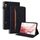Custodia per tablet in pelle antiurto per Samsung Galaxy Tab S9 FE (nera)