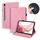 Custodia per tablet in pelle goffrata con texture di vitello per Samsung Galaxy Tab S9 FE (rosa) Custodia per tablet in pelle goffrata con texture di vitello per Samsung Galaxy Tab S9 FE (rosa)