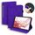 Custodia per tablet in pelle goffrata con texture di vitello per Samsung Galaxy Tab S9 FE (viola) Custodia per tablet in pelle goffrata con texture di vitello per Samsung Galaxy Tab S9 FE (viola)