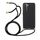 Per Samsung Galaxy S24 5G Materiale in paglia di grano + Custodia in TPU con cordino (Nero) Per Samsung Galaxy S24 5G Materiale in paglia di grano + Custodia in TPU con cordino (Nero)