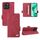 Custodia per telefono in pelle con chiusura magnetica per Honor X8b (rossa) Custodia per telefono in pelle con chiusura magnetica per Honor X8b (rossa)