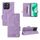 Custodia per cellulare in pelle con chiusura magnetica per Honor X8b (viola) Custodia per cellulare in pelle con chiusura magnetica per Honor X8b (viola)
