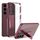 Per Samsung Galaxy S24 5G GKK Custodia protettiva per telefono galvanica a copertura totale con supporto (rosso) Per Samsung Galaxy S24 5G GKK Custodia protettiva per telefono galvanica a copertura totale con supporto (rosso)