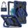 Custodia per tablet PC ibrida in silicone robot con colori a contrasto per Samsung Galaxy Tab A8 10.5 2021 (nero blu scuro) Custodia per tablet PC ibrida in silicone robot con colori a contrasto per Samsung Galaxy Tab A8 10.5 2021 (nero blu scuro)